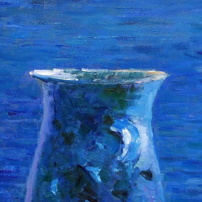 Riproduzioni & Creazioni: Modern Art - Ein Tag auf Santorin – Nuovo (secondo la descrizione) da Larnaca venduto da KunstDepot24 1