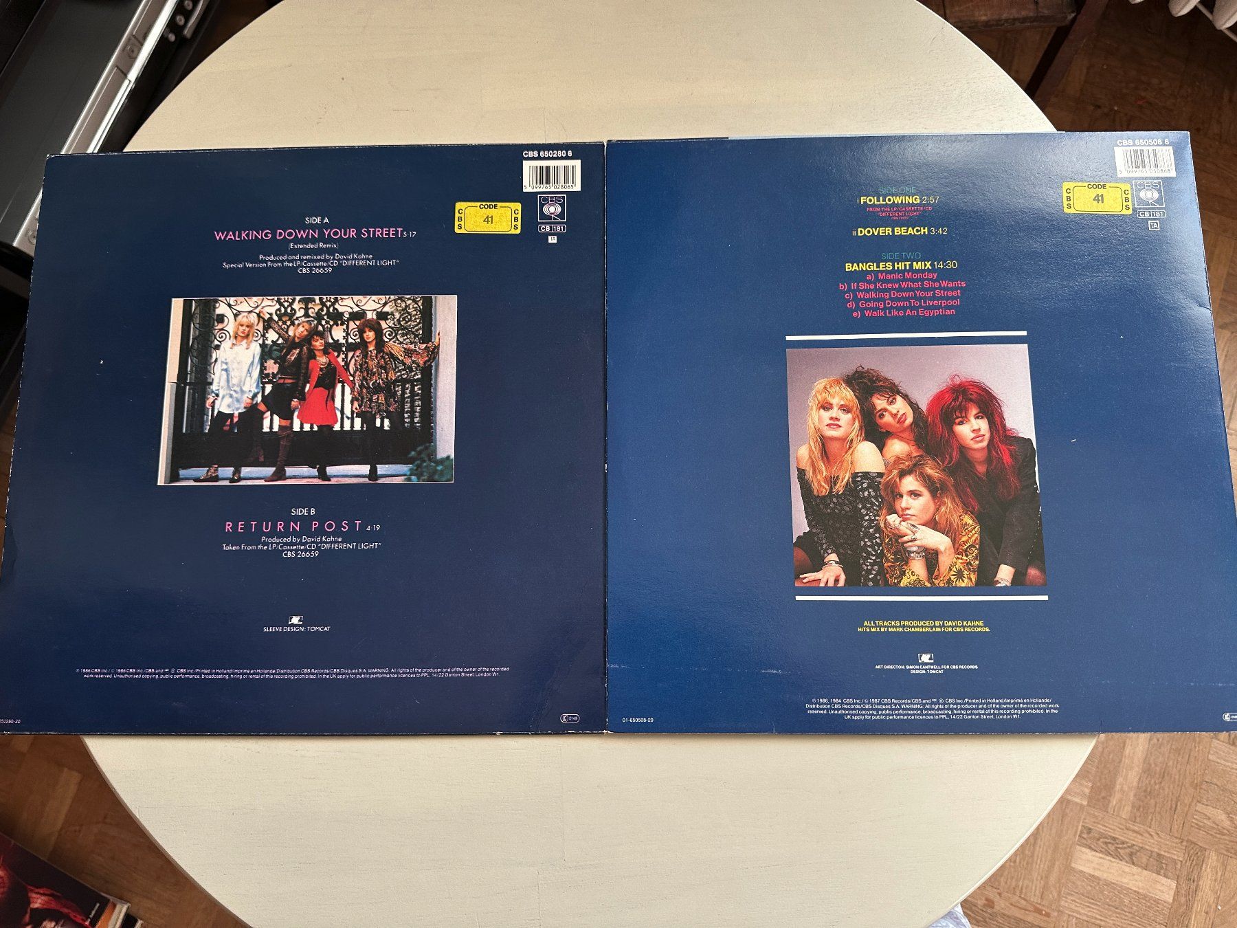 Dischi in vinile: BANGLES tolle 12" Maxi Single Sammlung 80's Kult Top Hit – Usato da Basel venduto da Partridge 1