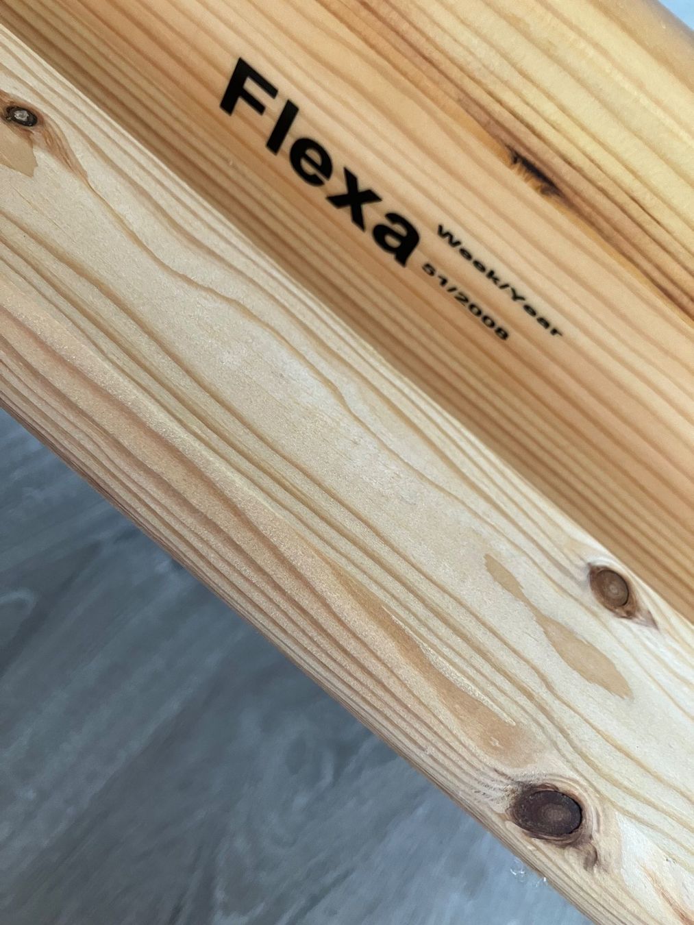 Flexa Lits: Bettgestell mit Lattenrost – D'occasion à Geuensee par FamilyG. 4
