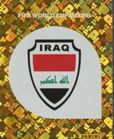 FIFA WORLD CUP 2026 Panini Sticker EMBLEM IRQ 1 IRAQ