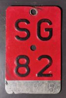 Velonummer SG 82