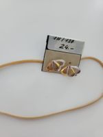 Modeschmuck Ohrringe Ohrstecker biherz Gold/Silber