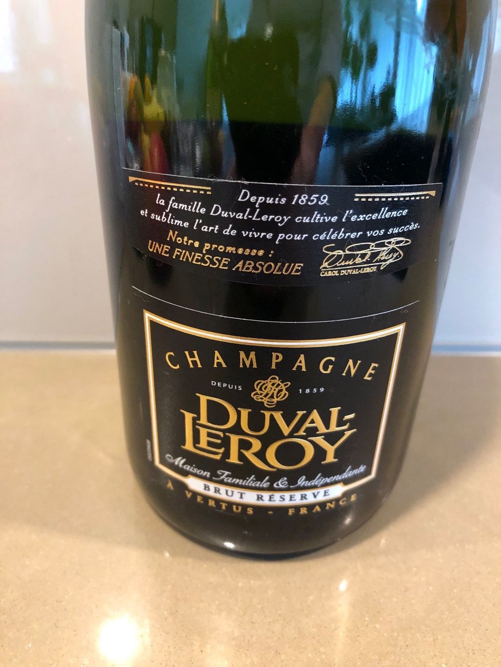 Vino: Duval-LeRoy Brut Reserve Champagner 7,5dl – Nuovo e nell'imballaggio originale da Wald ZH venduto da mlnt 3