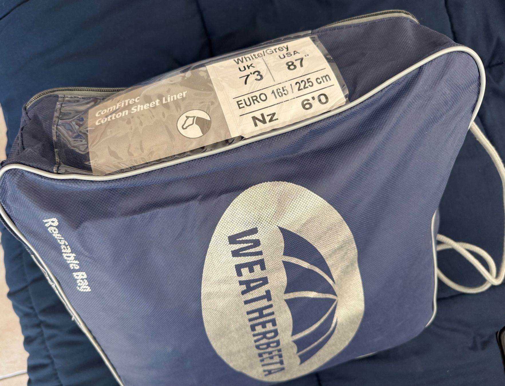 Decken: Originalverpackte, neue Baumwolle Pferdedecke, 165cm – Neu (gemäss Beschreibung) aus Hessigkofen von Rehkitz99 6