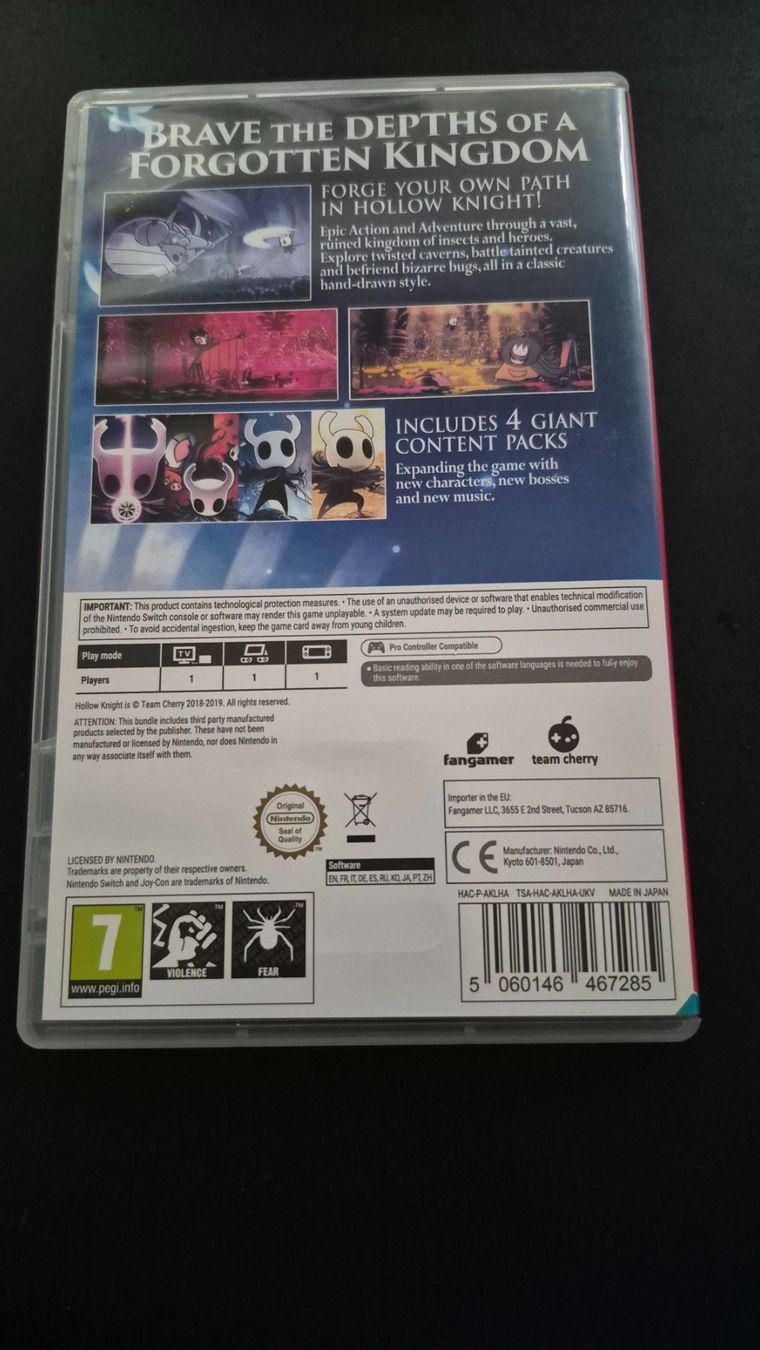 Jeux: Hollow Knight Switch – Neuf (Voir description) à Basel par DriggerMS 2