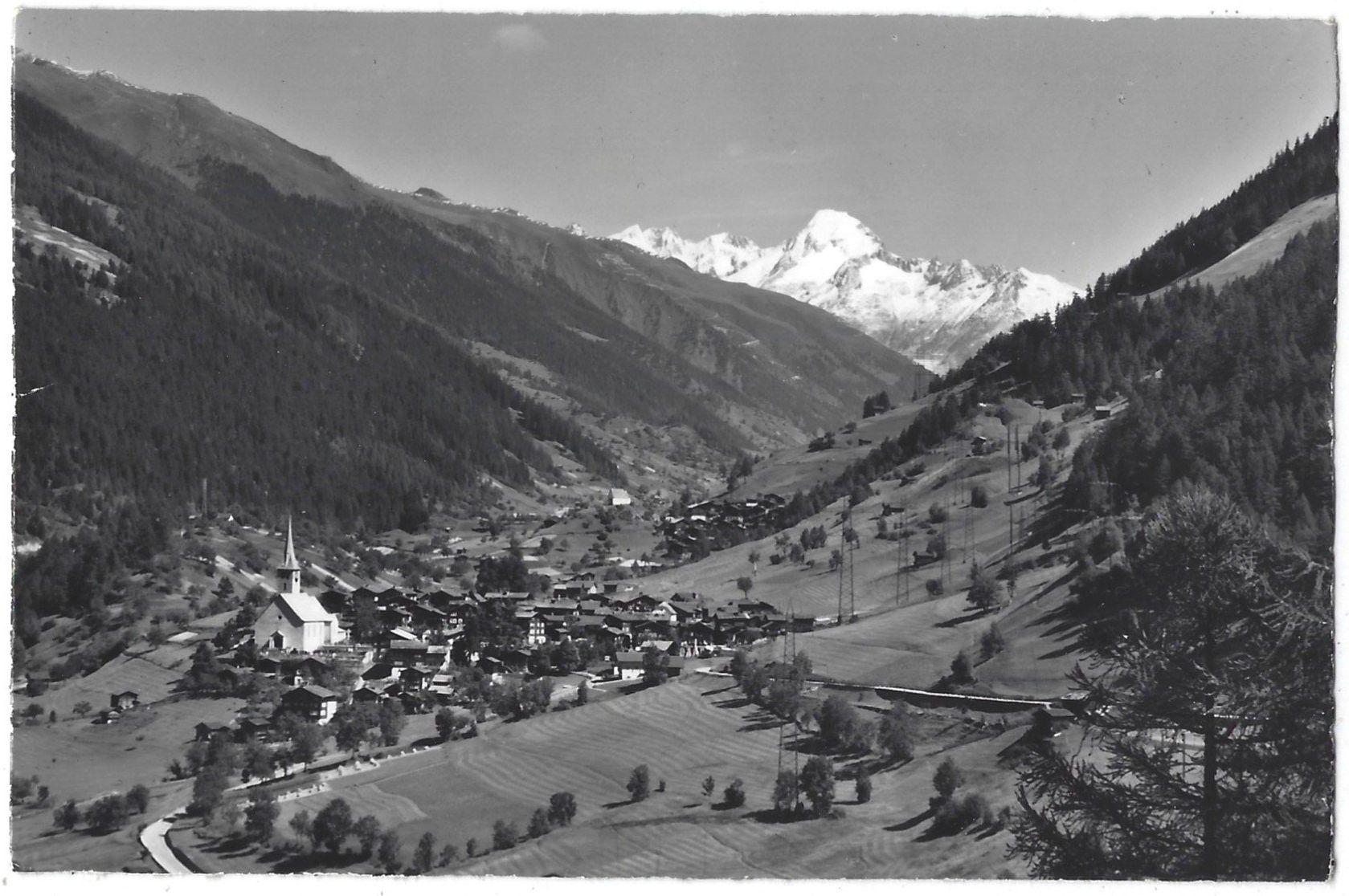 Cartoline postali: 43526    Ernen,  Wallis – Usato da Bütschwil venduto da Jackson1A