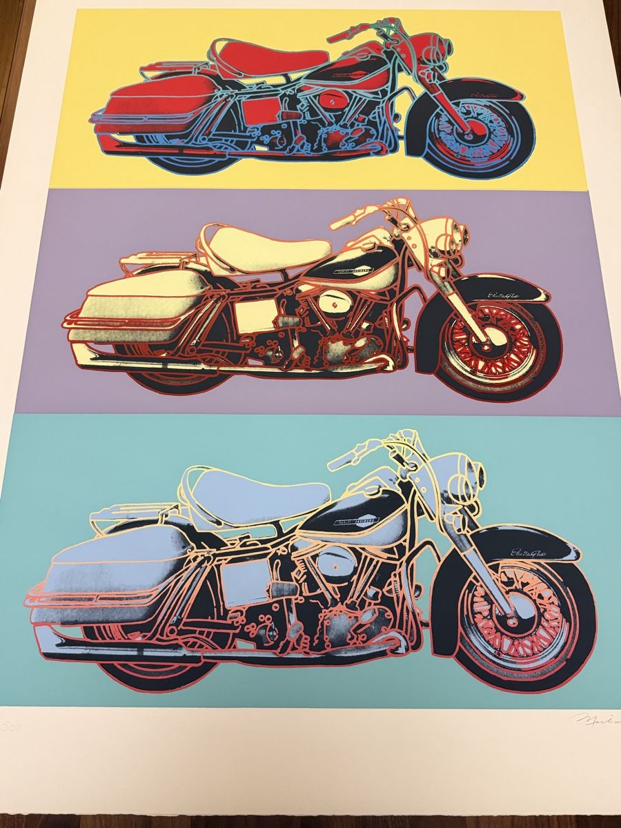 Grafica & Litografie: Renbaum - Harley Davidson - Serigraphie – Usato da Solothurn venduto da NUVICO 5