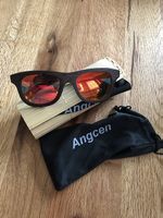Spiegelsonnenbrille Holz von Angcen