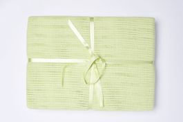 Sommerdecke in Lime 150x210 cm Baumwolle