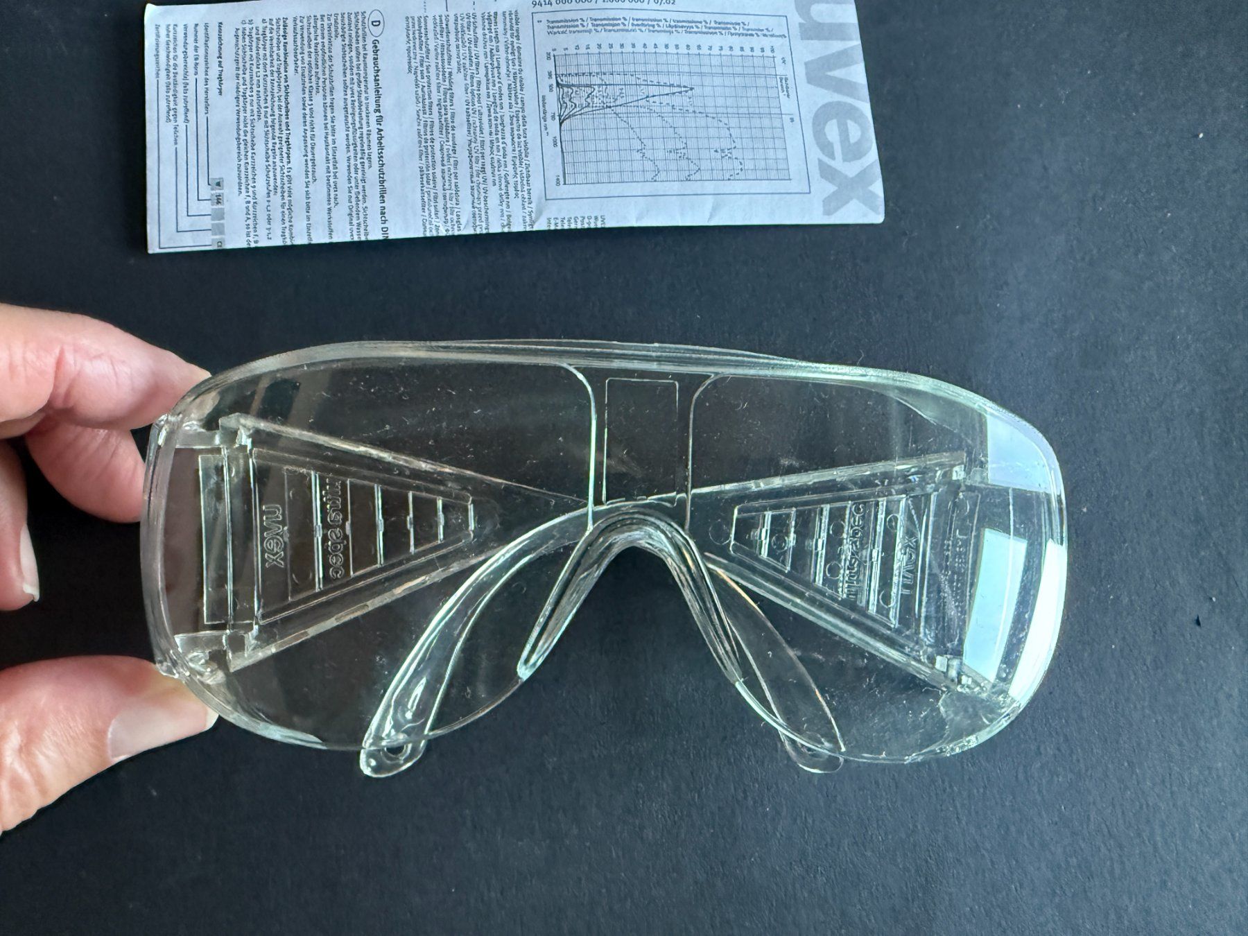 Uvex Occhiali & Lenti: UVEX-Schutzbrille – Usato da Lützelflüh-Goldbach venduto da Napfnugget01 2