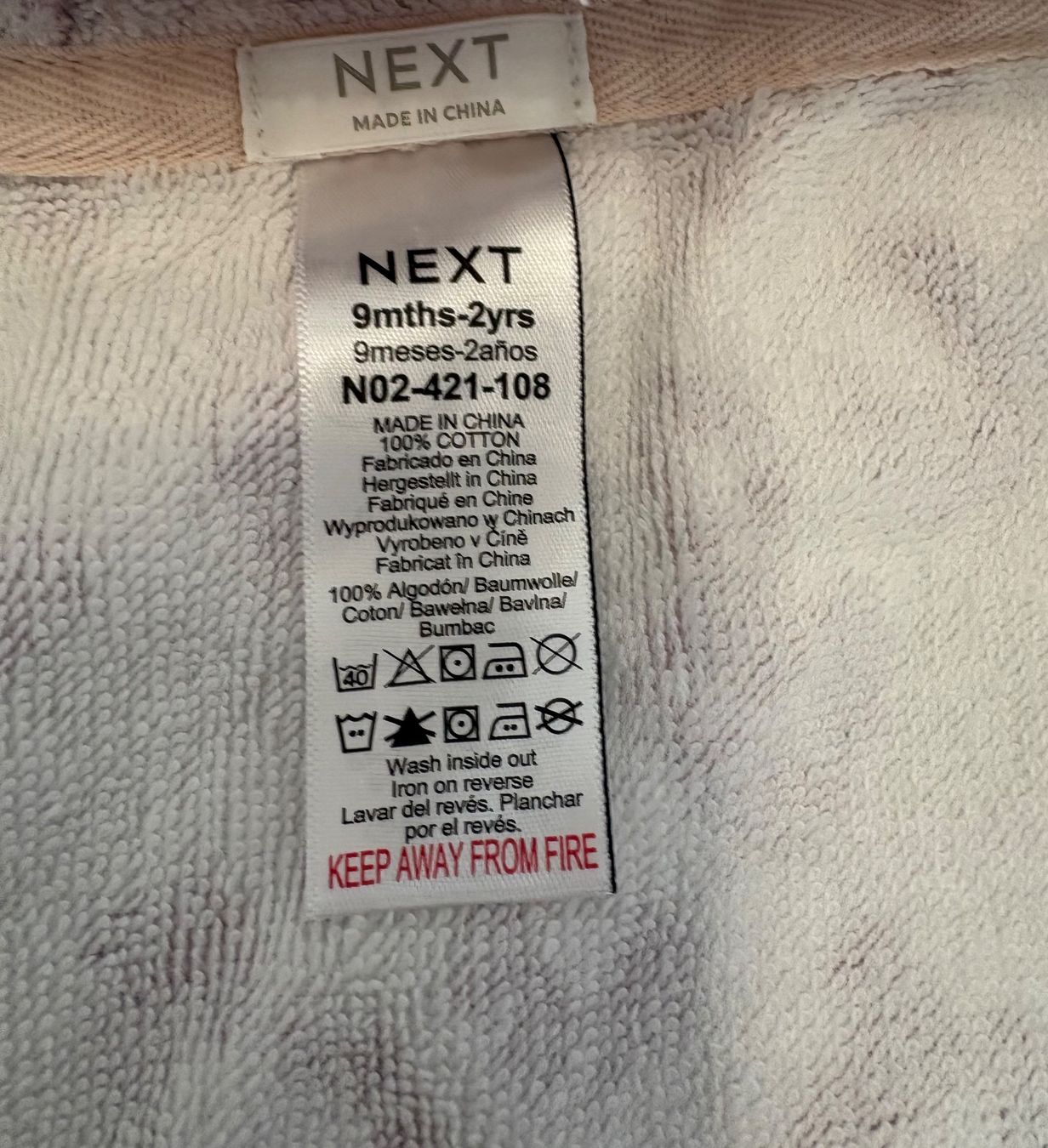 Serviettes de bain: Badeponcho / 9 Monate - 2 Jahre – D'occasion à Wangen ZH par pink28 1