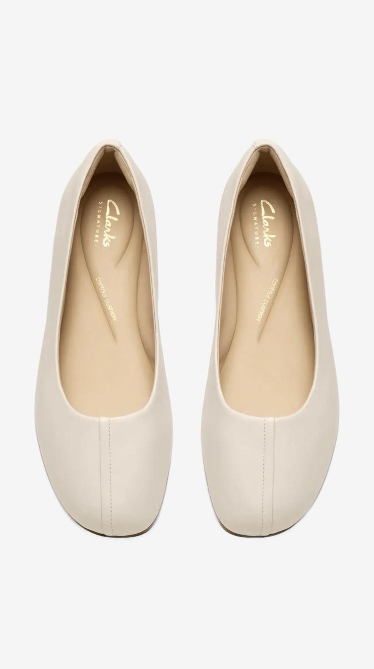 Clarks Scarpe da donna: Clarks Damen Leder Ballerina – Nuovo e nell'imballaggio originale da Bad Ragaz venduto da AKahlon
