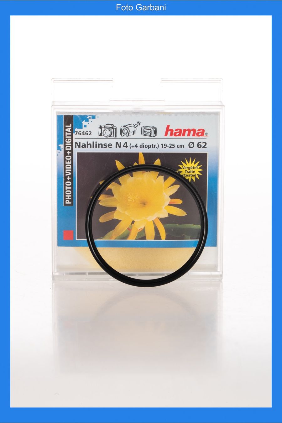 Hama Filtri: Hama filtro Close Up+4 62mm – Usato da Muralto venduto da FotoGarbani