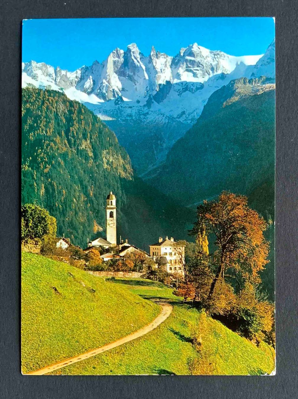 Cartoline postali: AK Soglio im Bergell – Usato da Goldau venduto da artelier1