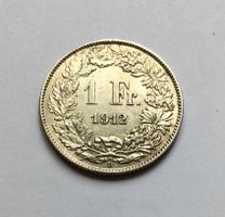 1912 1 Franken vz+