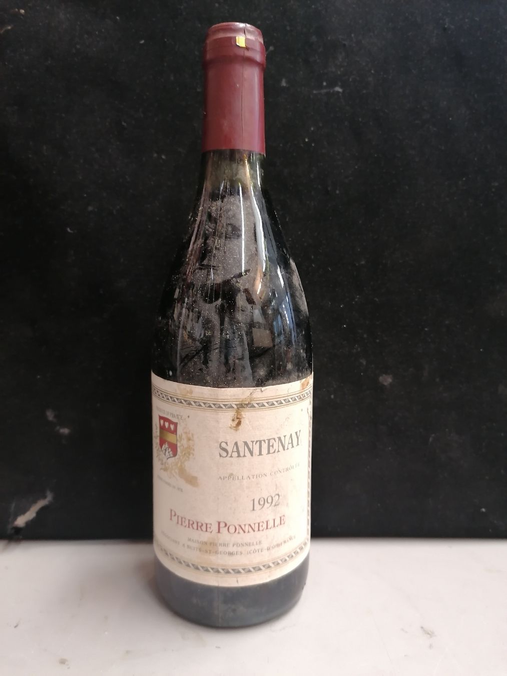 Wein: SANTENAY PIERRE PONNELLE 1992 – Neu (gemäss Beschreibung) aus Genève von Leboucheoreilles