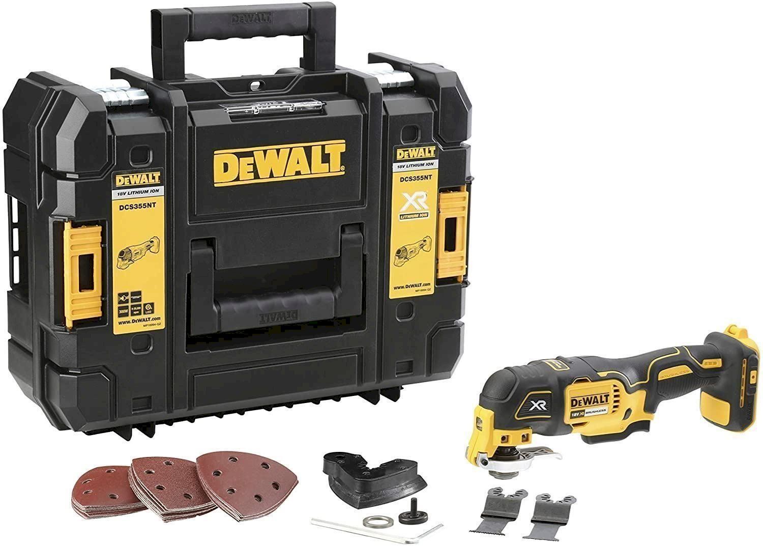 Dewalt Tutti gli attrezzi: DeWalt Akku-Multitool DCS355NT-XJ – Nuovo e nell'imballaggio originale da Bottighofen venduto da zaap
