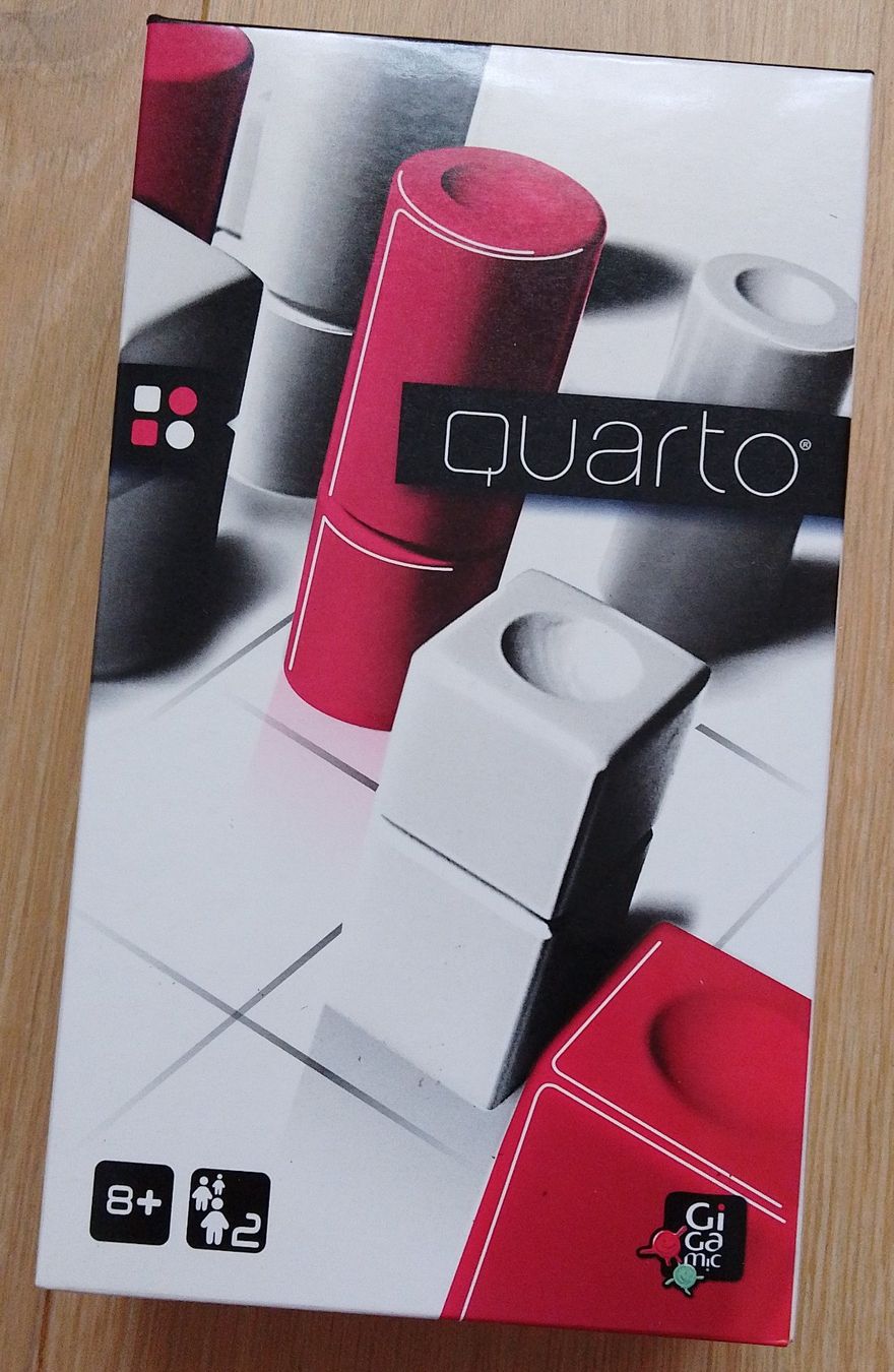 Giochi: Spiel Quarto von GiGamic 8+ 2 Sp. NEU – Nuovo e nell'imballaggio originale da Wohlen AG venduto da salamanderspielwaren