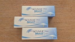 Tageslinsen / Acuvue Moist / 89 Stück