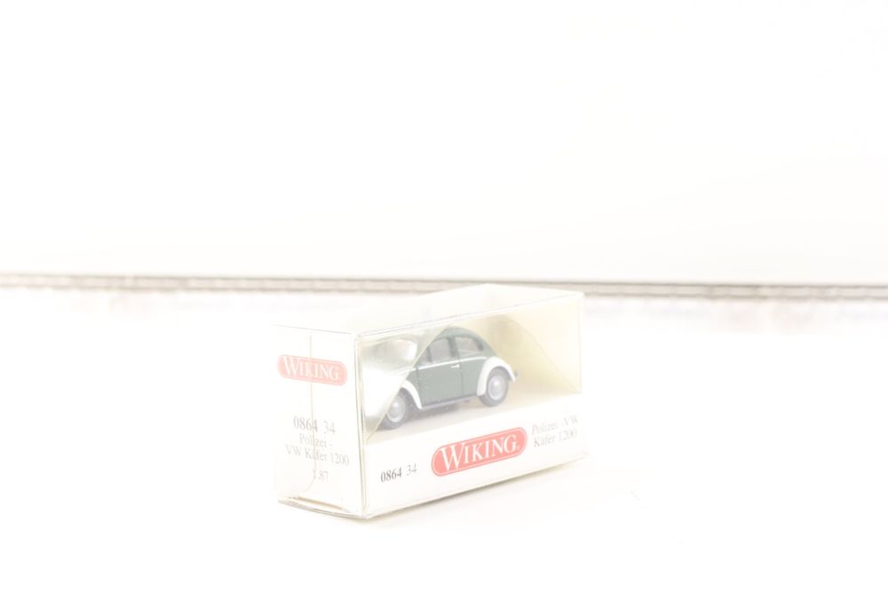 Wiking H0 – Volkswagen Coccinelle 1200 Cabriolet Noir, échelle 1:87
