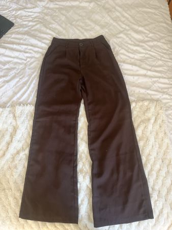 Pantalon marron femme taille M 