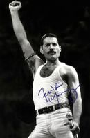 Freddie Mercury Queen Autogramm Pop