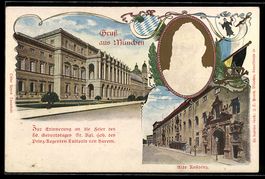 Präge-AK München, Prinzregent Luitpold