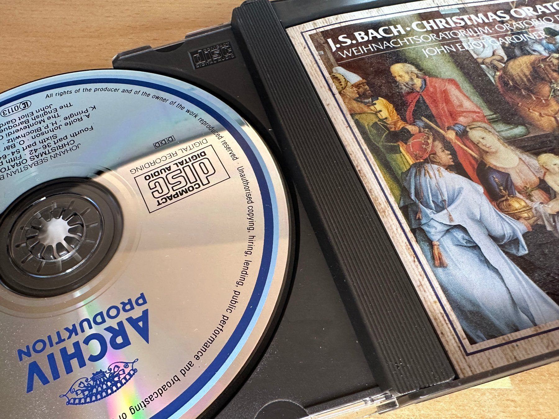 CD: J.S. Bach - John Eliot Gardiner - Weihnachtsoratorium - 2 CD – Usato da Rikon im Tösstal venduto da Alpenmutz 2