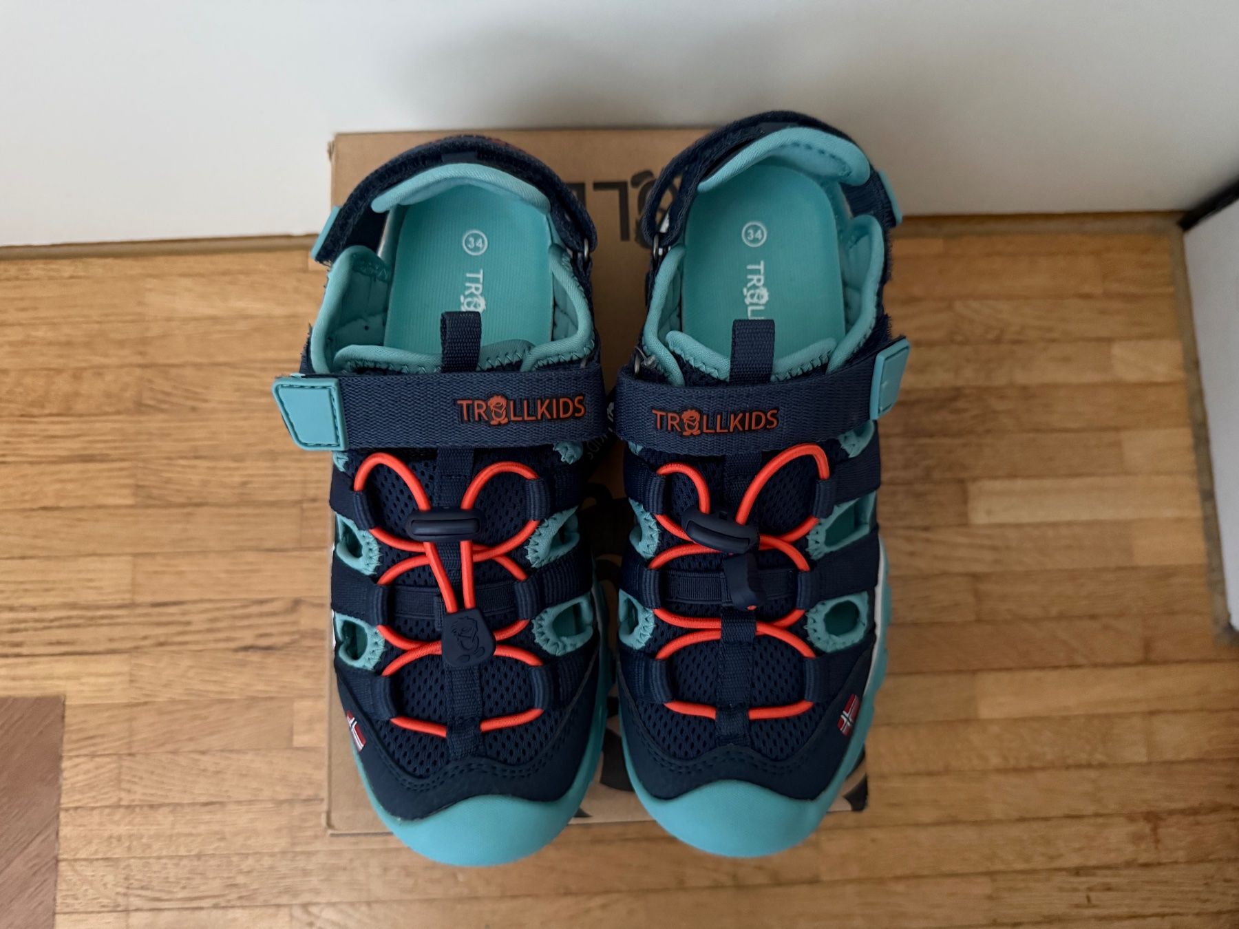 Chaussures garçon: Trekkingsandale Trollkids Gr. 34 NEU – Neuf avec emballage d'origine à Zürich par makmakmak 4