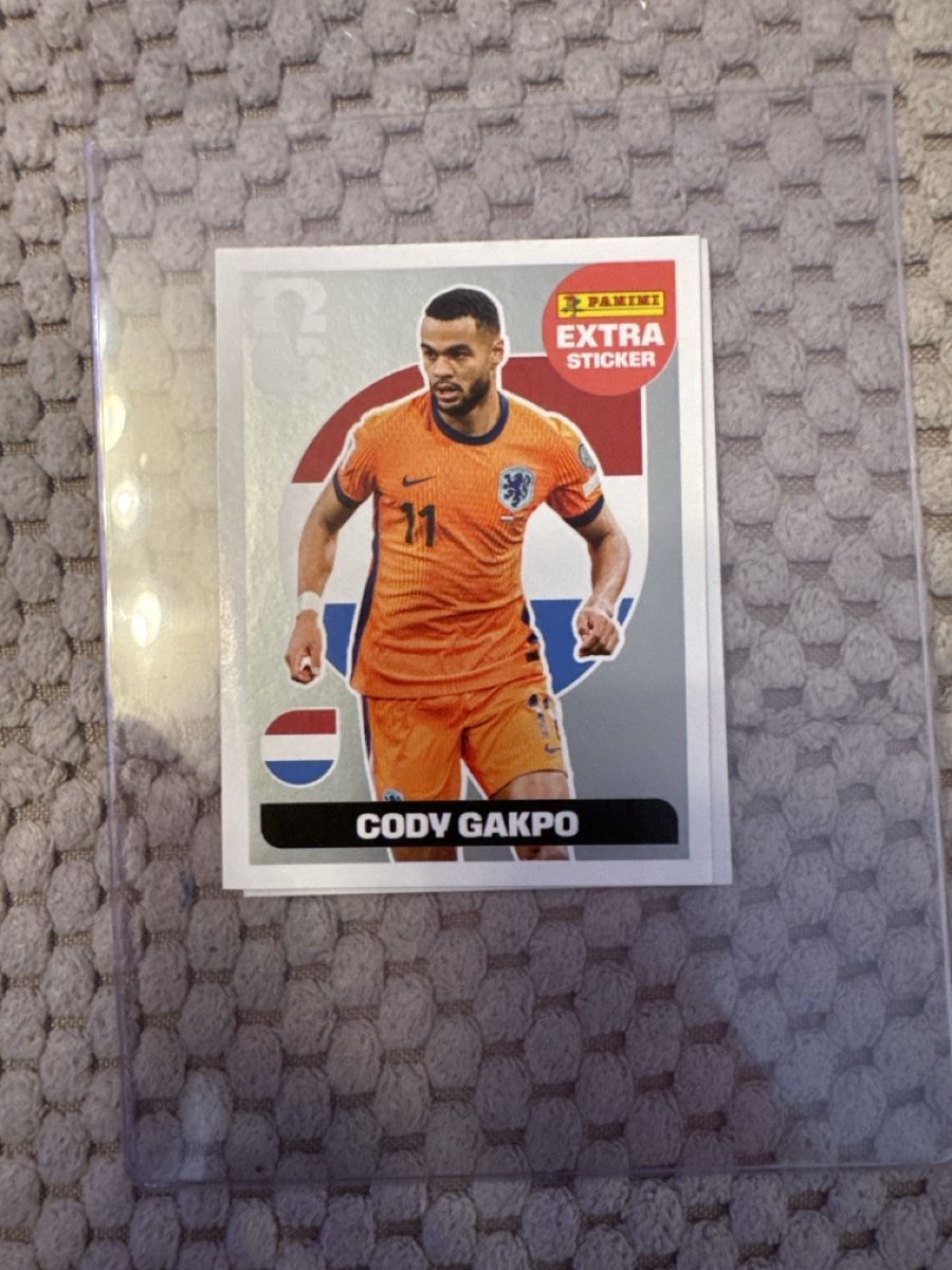 Panini Carte collezionabili: Cody gakpo extra Sticker silber  – Nuovo (secondo la descrizione) da Baar venduto da pjmaradona