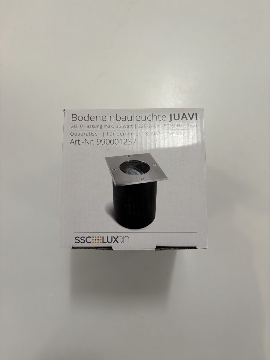 Lampen: Juavi IP67 schwenkbare LED Boden Aussenleuchte eckig dimmbar – Neu (gemäss Beschreibung) aus Dornach von manu10 5