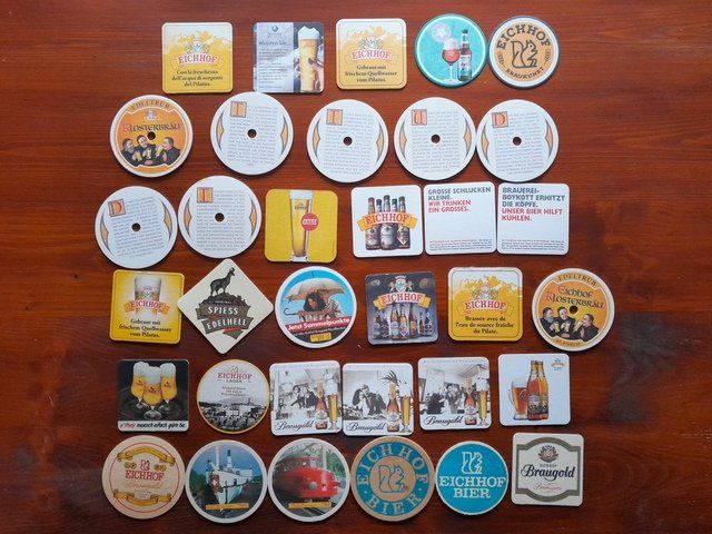 Eichhof Untersetzer: Bierdeckel Brauerei Eichhof – Gebraucht aus St.Gallen von Stocken64