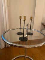 Kerzenständer Gold/Schwarz