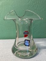 RASTAL VASE  BLUMENVASE  KRISTALL MUNDGEBLASEN  KB GRAUBÜNDE
