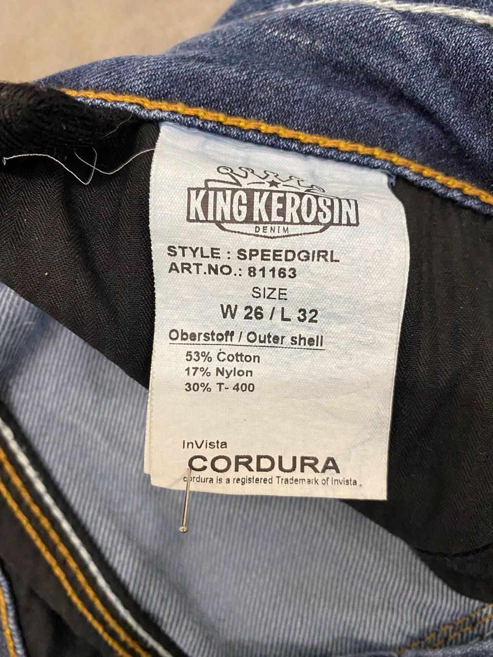 Jeans: Damen Motorrad Jeans – Usato da Stettfurt venduto da Harley2717 3