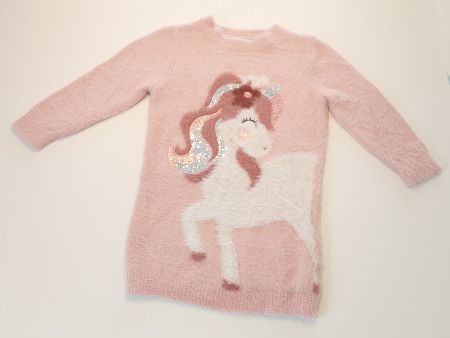 PULLOVER | C&A | EINHORN | Grösse 104 | PAILLETTEN EINHORN