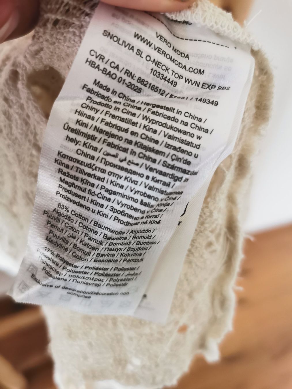 Top: Spitzentop Baumwolle S – Nuovo (secondo la descrizione) da Magden venduto da 7Sibylle 1