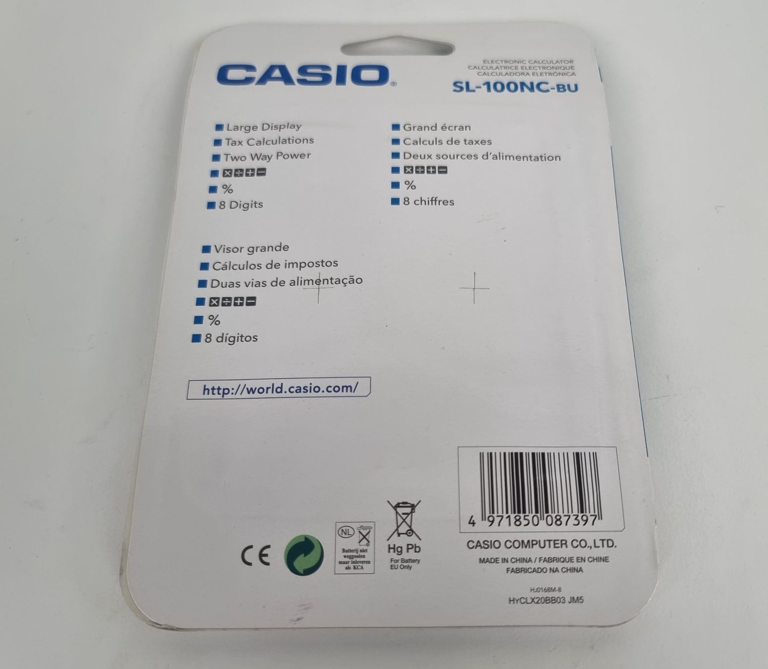 Casio Taschenrechner: Casio Taschenrechner – Neu und originalverpackt aus Urtenen-Schönbühl von Restwert_Schoenbuehl 2