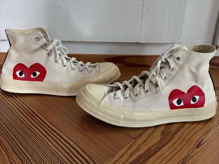 Converse x Comme des Garçons High Top Sneaker Gr.44