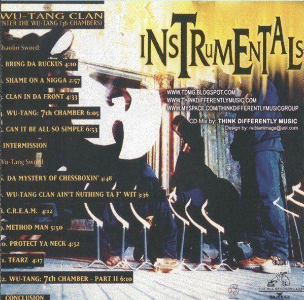 CD: Wu-Tang Instrumentals 36th Chambers RARE – Nuovo e nell'imballaggio originale da St. Moritz venduto da comeflywithme 1