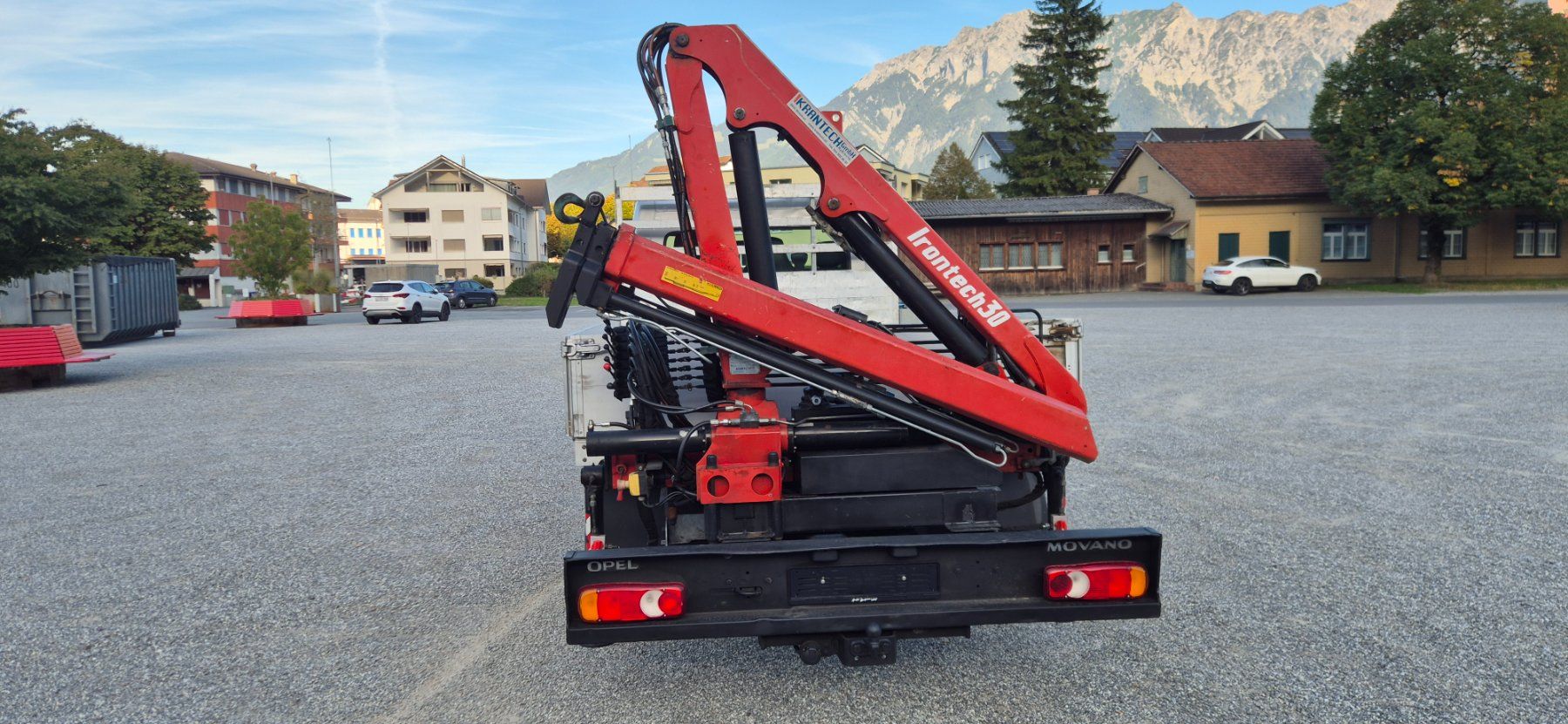 Opel Veicoli commerciali: Opel Movano mit Kran – Usato da Buchs SG venduto da des8318 4