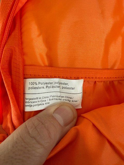 Zaini: orangefarbener Trinkrucksack – Usato da Wilen (Sarnen) venduto da Corado 3