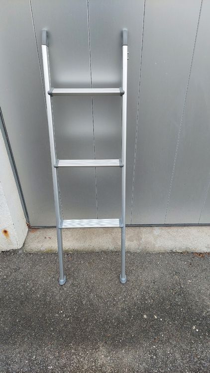 Alu Leiter mit 3 Sprossen Kaufen auf Ricardo