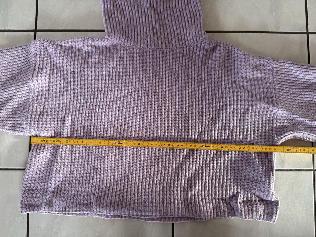 Pulls & Sweat-shirts: Lila Strickpullover mit Rollkragen – D'occasion à Hergiswil NW par kaufe_bei_kaufmann 3