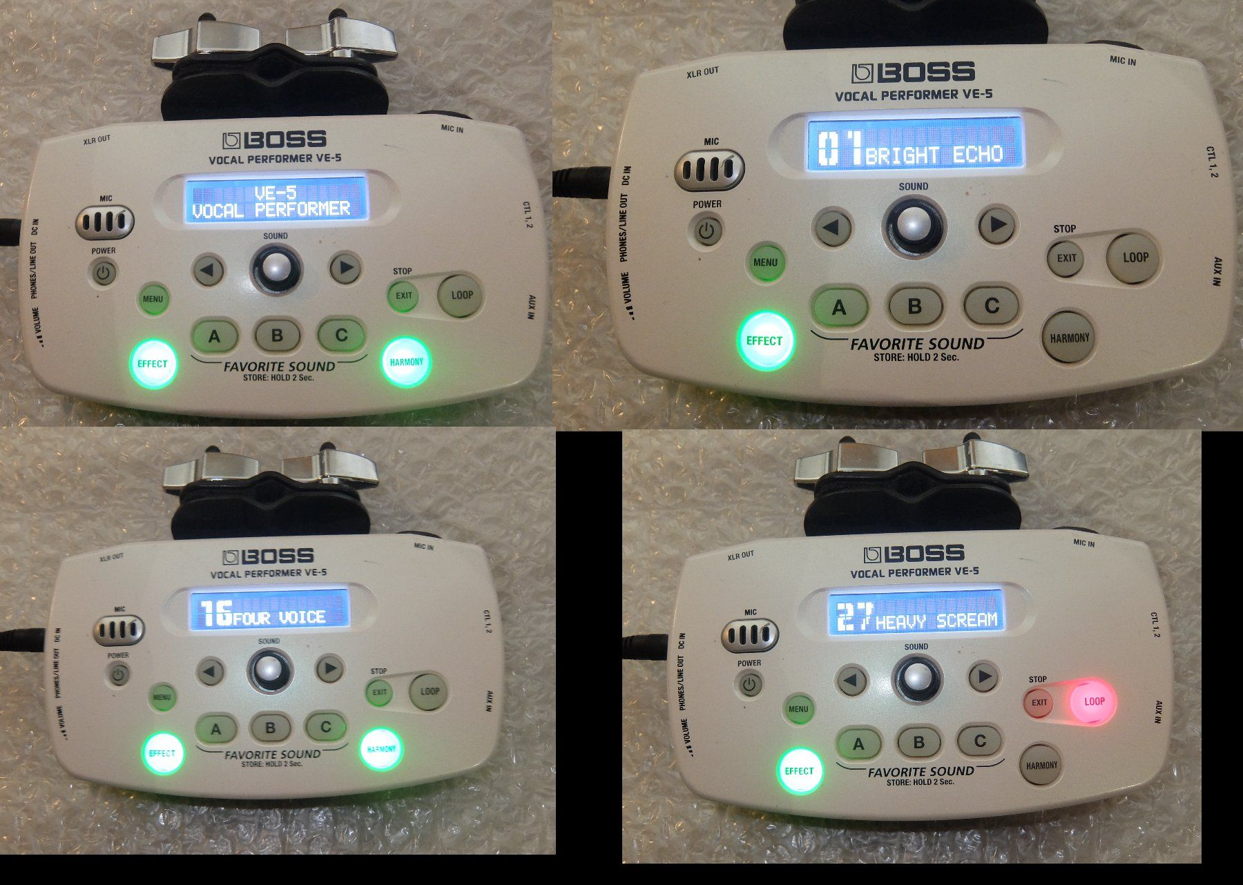 Boss Strumenti musicali: Boss VE 5 Vocal Processor white – Usato da Basel venduto da Elektronik_Markt 1