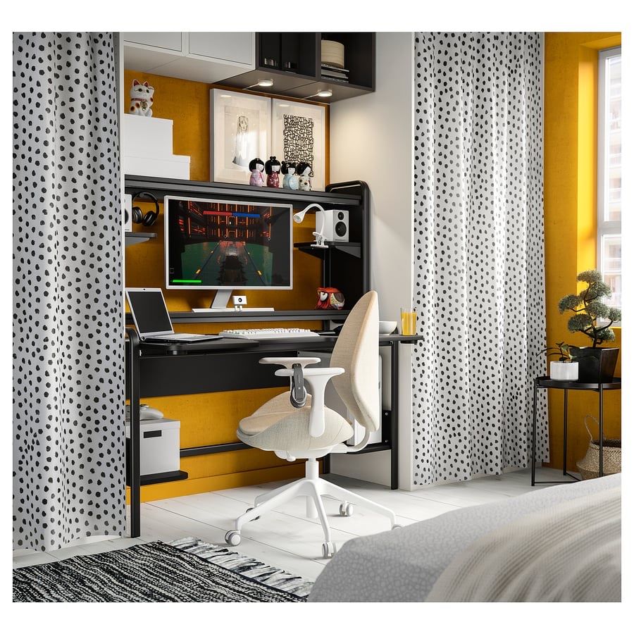 Ikea Scrivanie: IKEA FREDDE Gaming,Schreibtisch, schwarz – Usato da Frauenfeld venduto da mvd_68dv 3