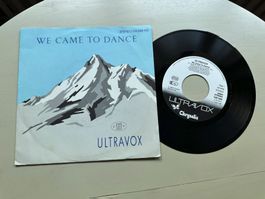 ULTRAVOX MIDGE URE SLIK tolle Single We came to dance 80's