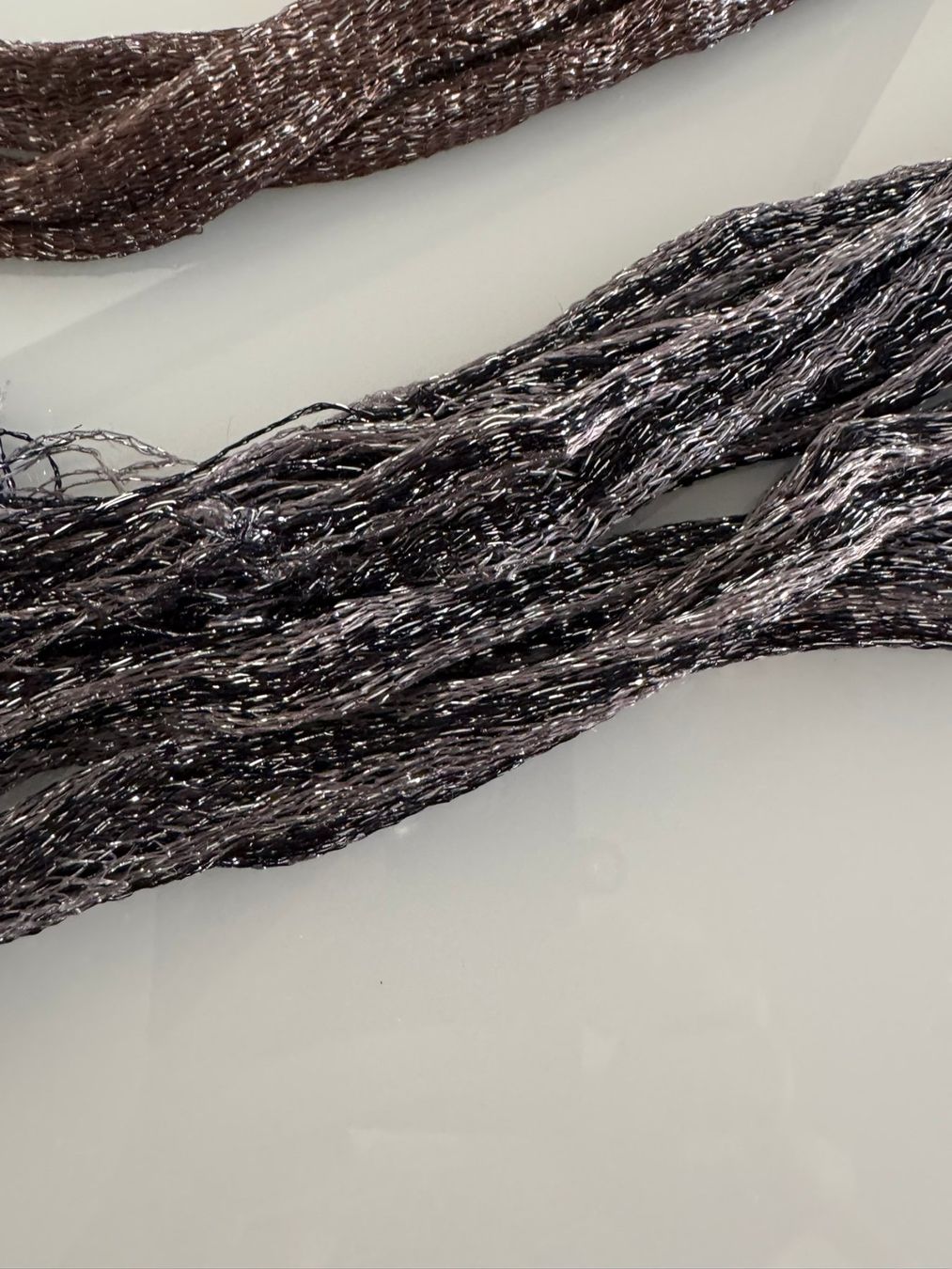 Foulard & Sciarpe: 2 edle Schals mit Glitzerfäden, festlich, neuwertig – Usato da Uhwiesen venduto da mic_kd6g 1