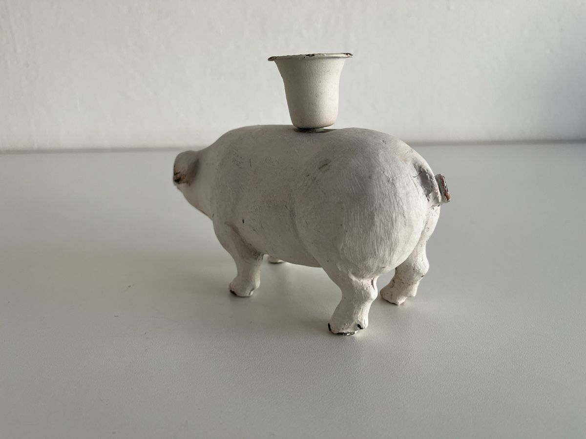 Figurines: Schwein / Kerzenständer – D'occasion à Wetzikon ZH par seli03 5