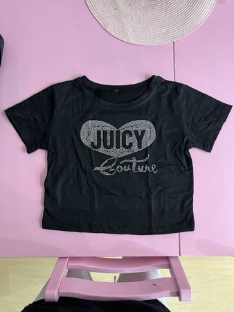 Y2K Juicy Couture strass shirt